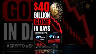 $40 Billion Gone in Days #crypto #shorts