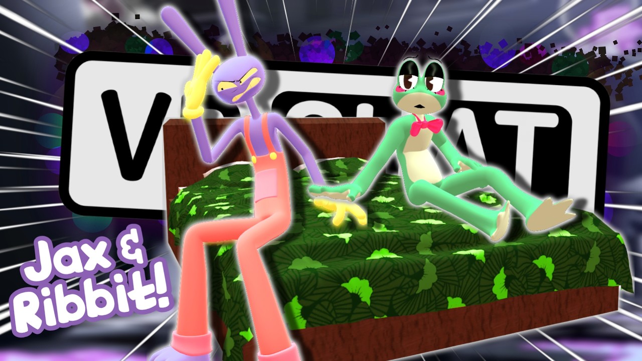 Jax Is Tired Of Ribbit In VRChat! - VRChat Funny Moments (The