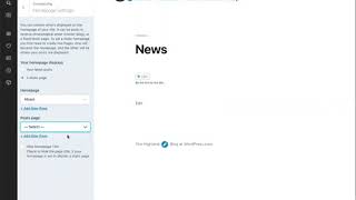 How to add a page for news articles to your website