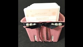 Perpetual Journal and Birthday Calendar
