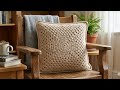 Easy Crochet Cushion Cover: A 2-Hour Stash Buster Project!