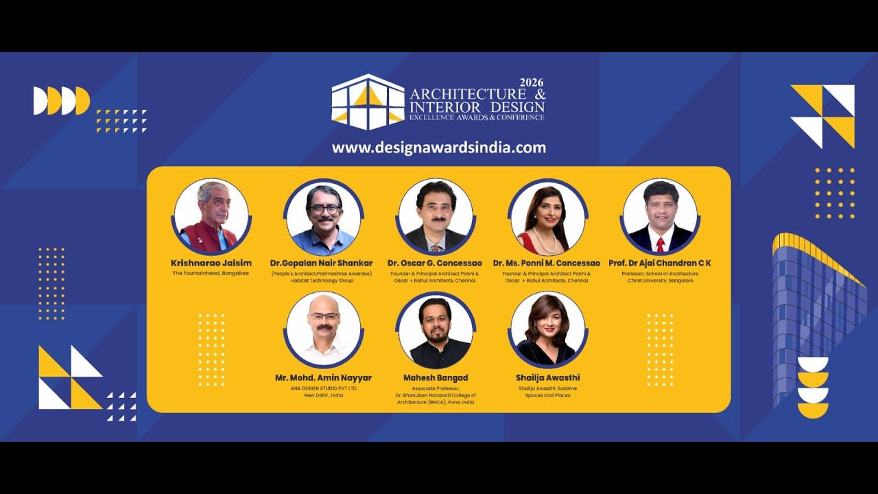 www.designawardsindia.com | Architecture  & Interior Design Awards 2026