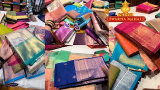 Pothys Swarnamahal Vasundhara Elite Silk Sarees Pongal Tissue Silk Semi Soft Silk Rs.2365 1+1 Combo screenshot 5