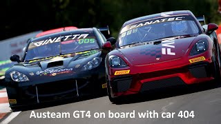 ATR gt4 at Zolder on board with car 404
