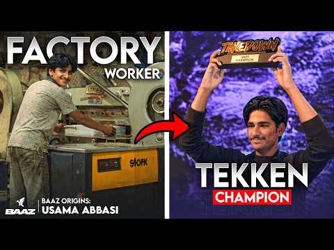 From Factory Worker to Tekken CHAMPION | ORIGINS: Usama Abbasi