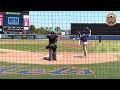 Carson Benge vs. Nolan McLean in intrasquad at Mets camp