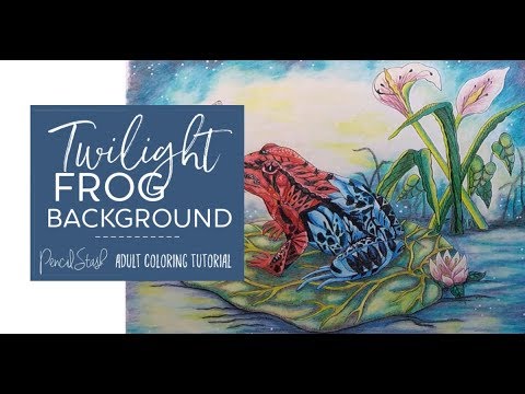 Come adulti Coloring Tutorial - Abstract Background - PencilStash