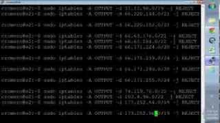 Block Facebook with Iptables