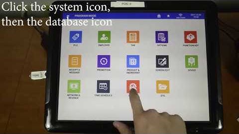 SAM4POS - Database backup