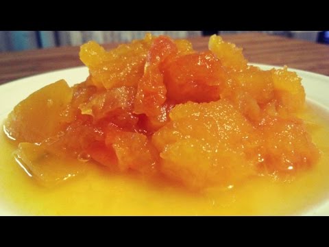 Тыква с курагой и изюмом в мультиварке