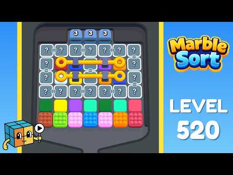 Marble Sort level 520 walkthrough video cover