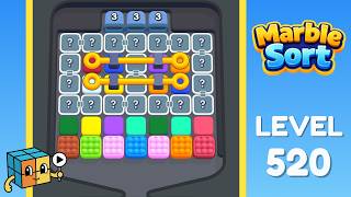 Marble Sort Level 520 (Very Hard) Walkthrough Solution screenshot 4