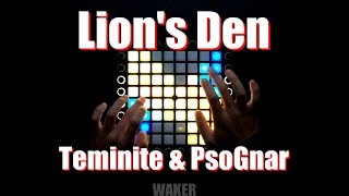 Teminite & PsoGnar - Lion's Den // Launchpad Pro Cover