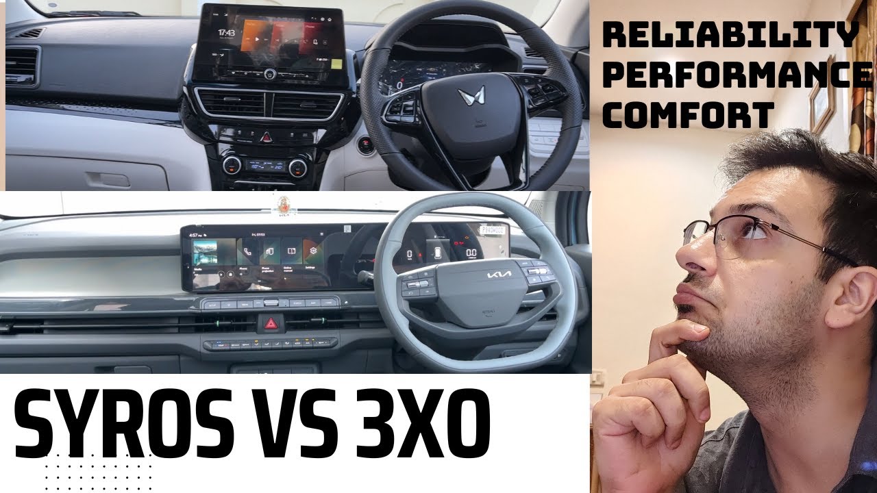 Best Family Sub-4m? XUV 3XO VS Syros Engine, Mileage, Reliability, Comfort, Handling Etc Compared
