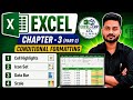 Chapter -3 (Part -2) | Conditional Formatting | Icon Sets | Cell Highlights | Data Bar