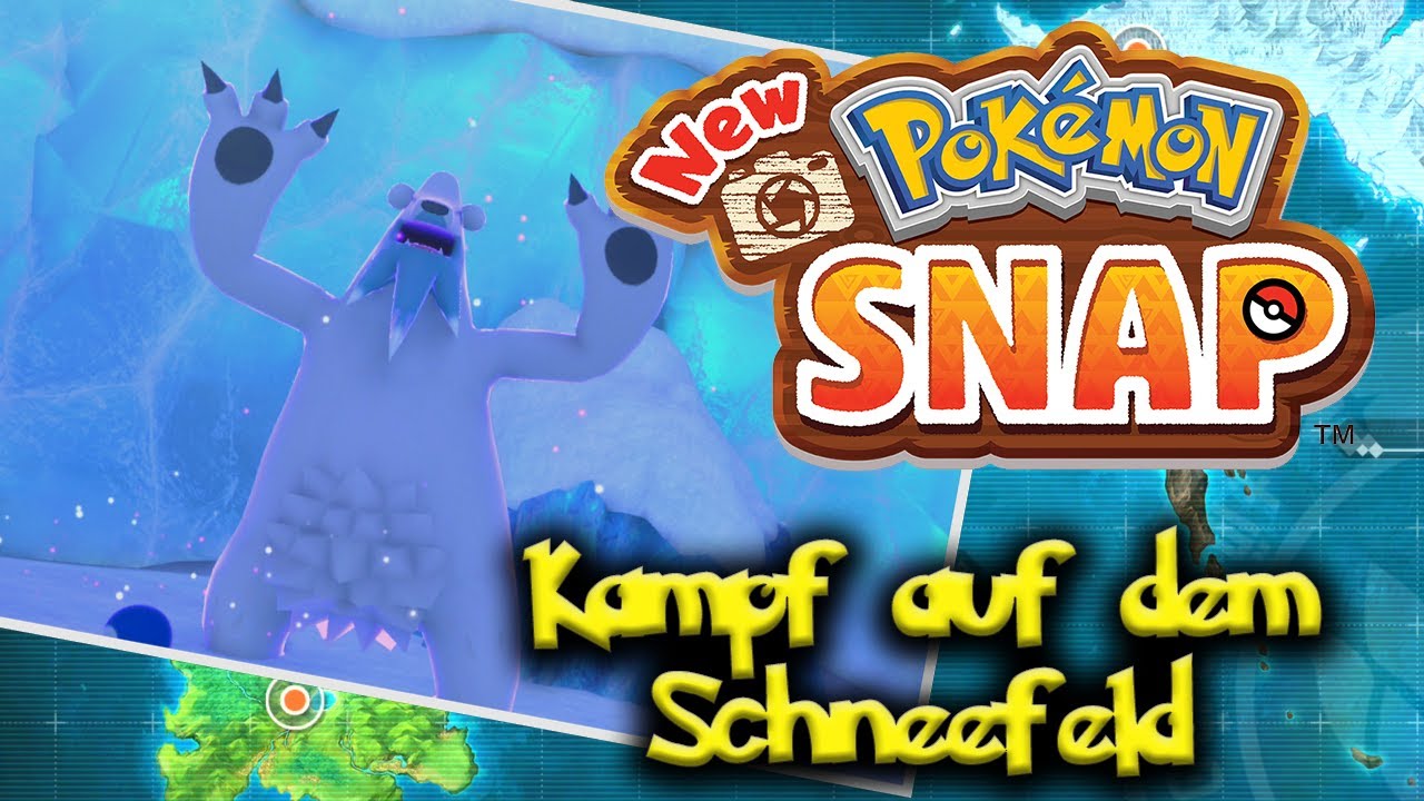 ★Kampf auf dem Schneefeld★ New Pokemon Snap★