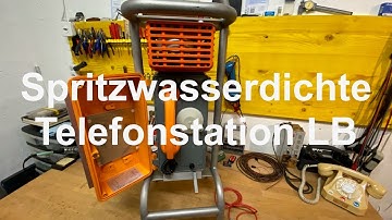 E76 - Spritzwasserdichte Telefonstation LB, 1991
