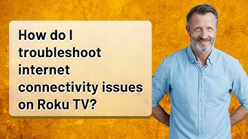 How do I troubleshoot internet connectivity issues on Roku TV?