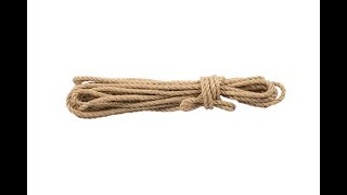Overview Of Esinem-Ropes Tossa Lite Natural Jute 6Mm Rope