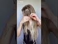 Coiffure style chignon Boho