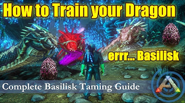 How to Tame a Basilisk: A quick tutorial on how to get a perfect tame on a Basilisk in Aberration