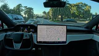 Raw 1x: Direct Sunlight Test on Tesla Full Self-Driving Beta 12.3