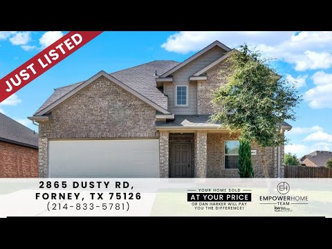 2865 Dusty Road, Forney, TX home video tour