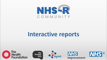 Interactive reports