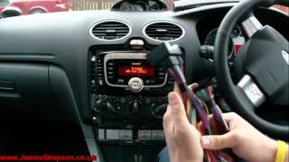 Ford Focus MK2.5 (2008-2011) Stereo Removal