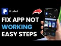 How to Fix PayPal App Not Working