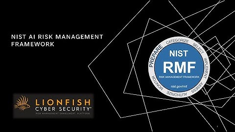 NIST AI Framework week 1 6 21 24 - Lionfsh Cyber Security