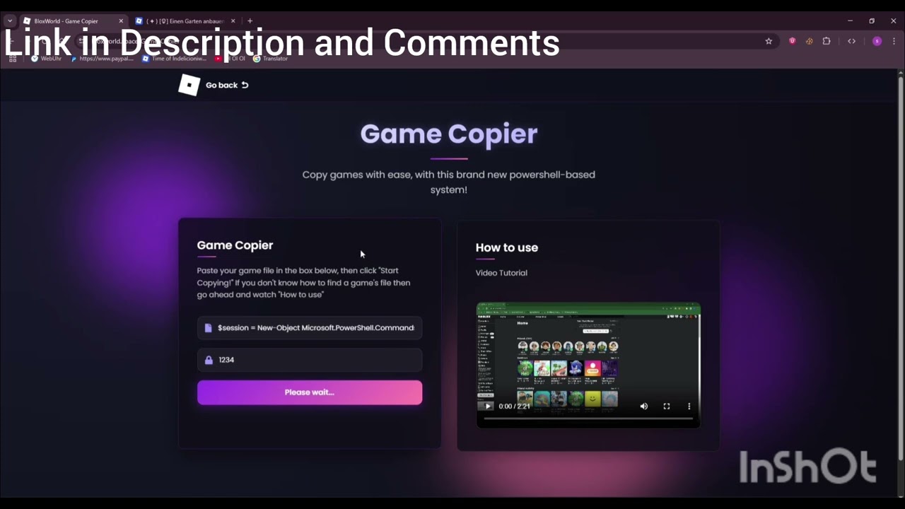 How to Copy Any Games in Roblox 2025 (Educational Purposes Only) How to use Gamecopier