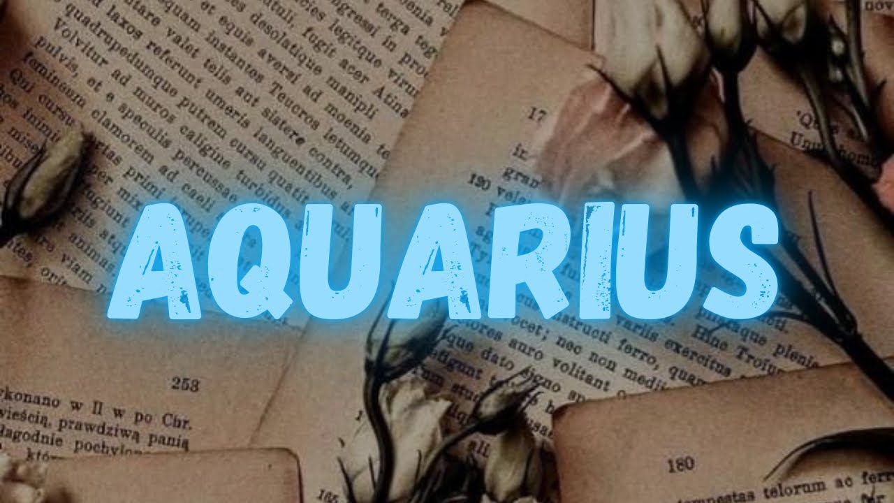 AQUARIUS GET OUT BEFORE IT'S TOO LATE [YOU BETTER LISTEN UP!!!] THIS IS A WARNING