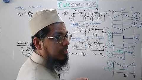 LECTURE 1.11(A): CUK (Shuk) converter (Part 1)