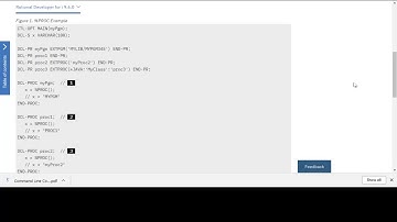 RDi 9.6 RPG built in function PROC handling