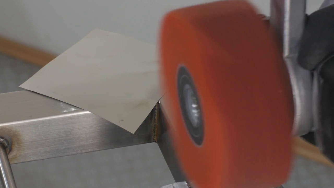 squaretube handrail - mitre grinding 90°