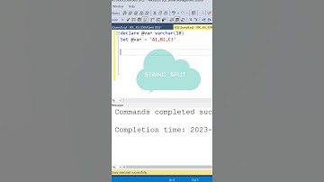 Thumbnail of SQL Tricks | Convert Delimited String Into Rows | SPLIT_STRING  #sqltips