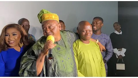 HEAR WHAT JIDE KOSOKO, TINA MBA & OTHER CASTS/CREWS SAID ABOUT ATUNWA THE MOVIE AT THE PREMIERE