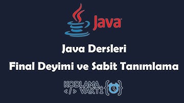 Java Dersleri #60 - OOP - Final Deyimi ve Sabit Tanımlama