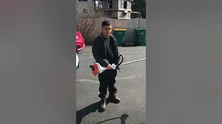 STIHL Fs38 weed trimmer easy way to start