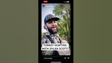 Hunting turkeys with Dylan Scott