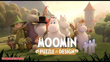 Moomin: Puzzle & Design Gameplay Part 1 (Android,ios)