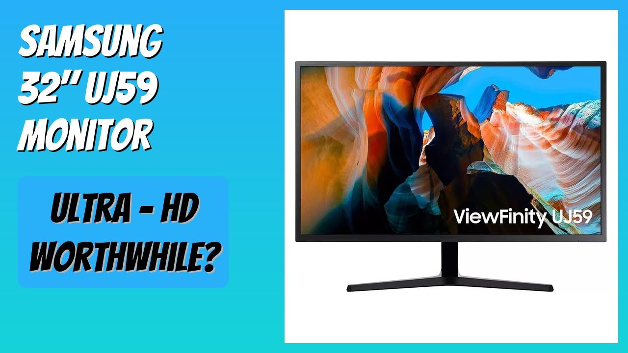 REVIEW (2025): Samsung 32" UJ59 Monitor. Features