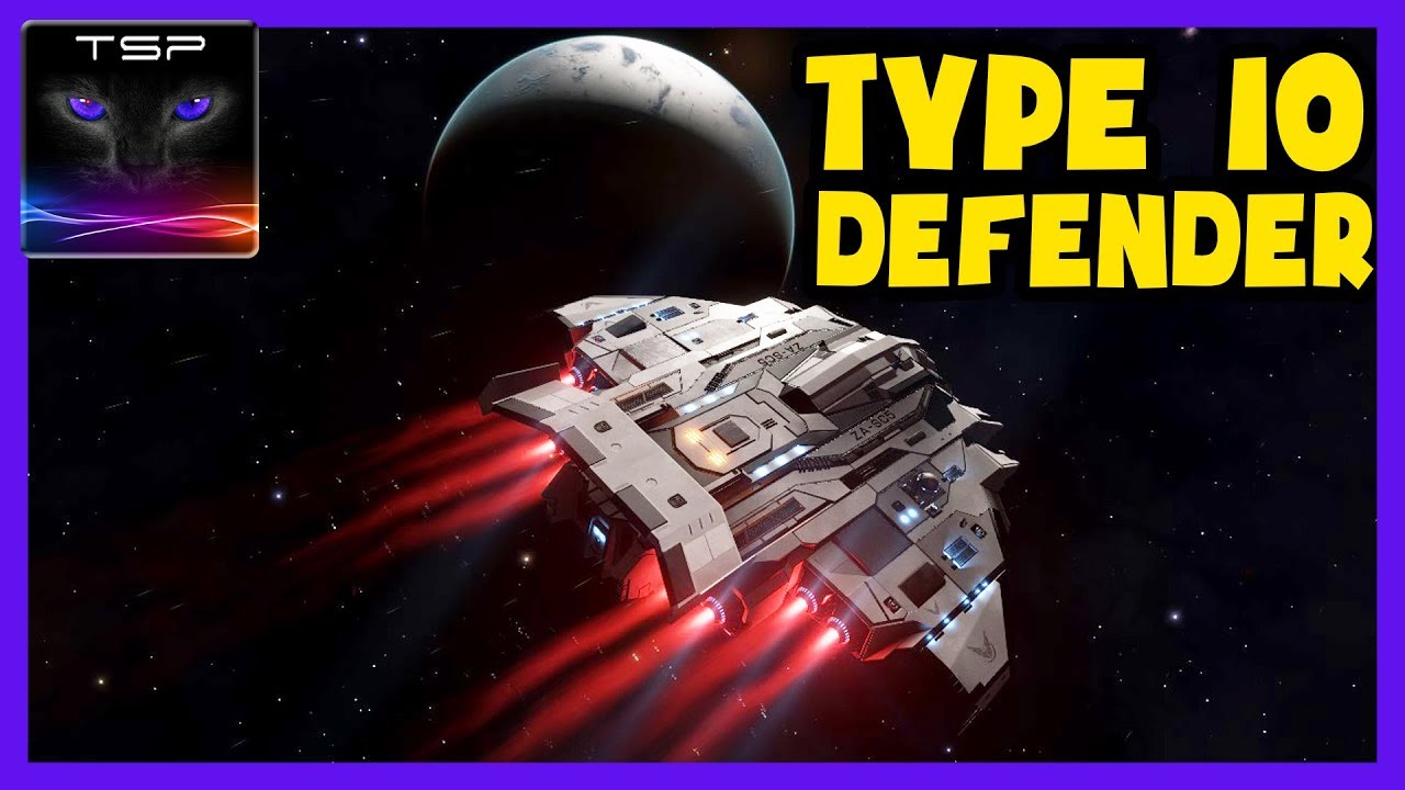 Elite Dangerous Type 10 Defender Outfitting Testing Ship