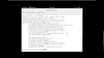Tutorial Configuration DHCP In Debian 8 Jessie