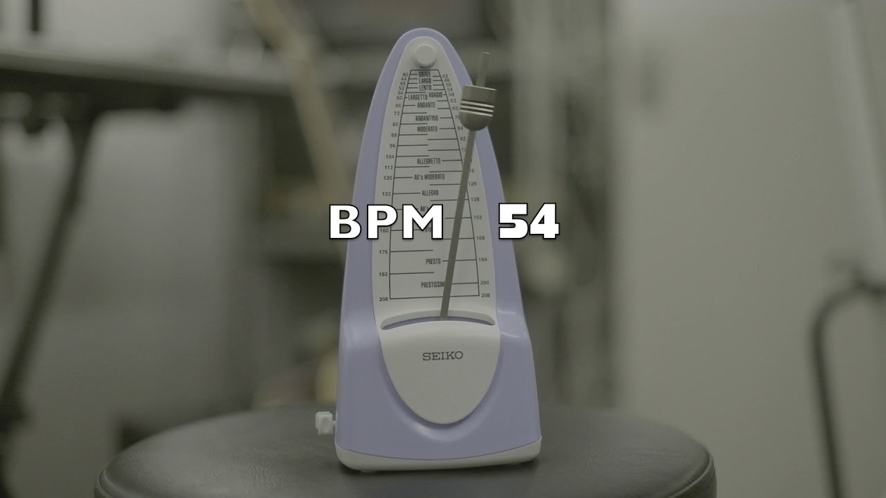 メトロノーム BPM54 テンポ54 Largo - YouTube