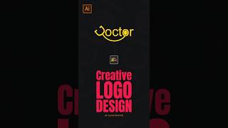 How to design Creative Logo | in Adobe Illustrator. logodesign tutorial illustrator