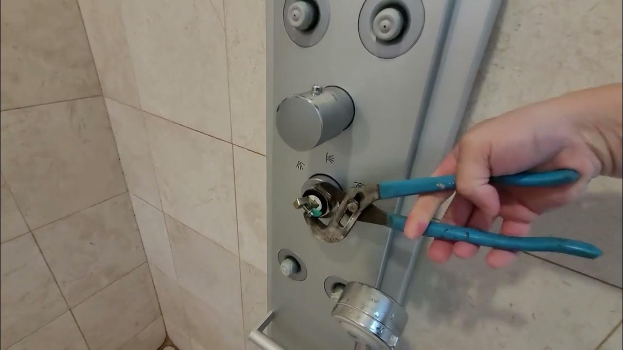 Hansgrohe Pharo shower leak valve replacement. YouTube