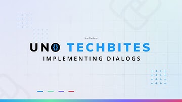 Implementing a Content Dialog in your application | Uno Tech Bites