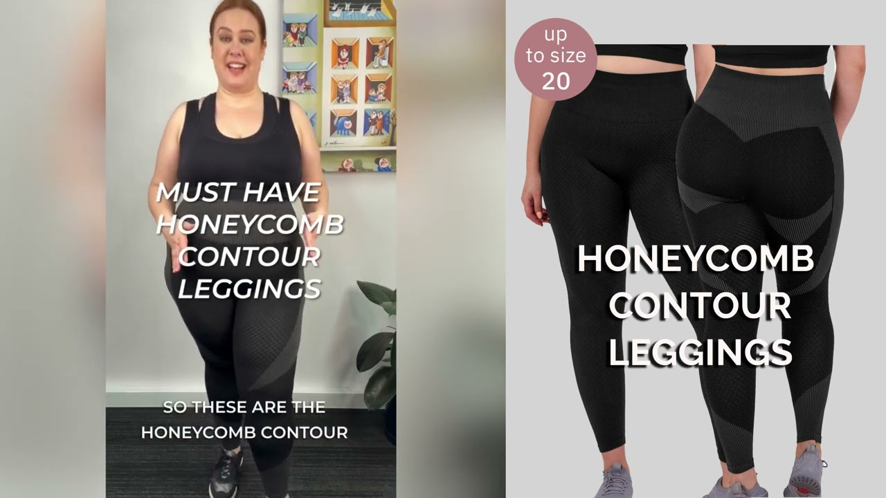 Why Every Wardrobe Needs Honeycomb Contour Seamless Leggings 😍 